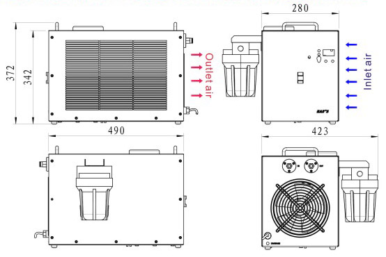 Air Cooled Chillers HC008L Series